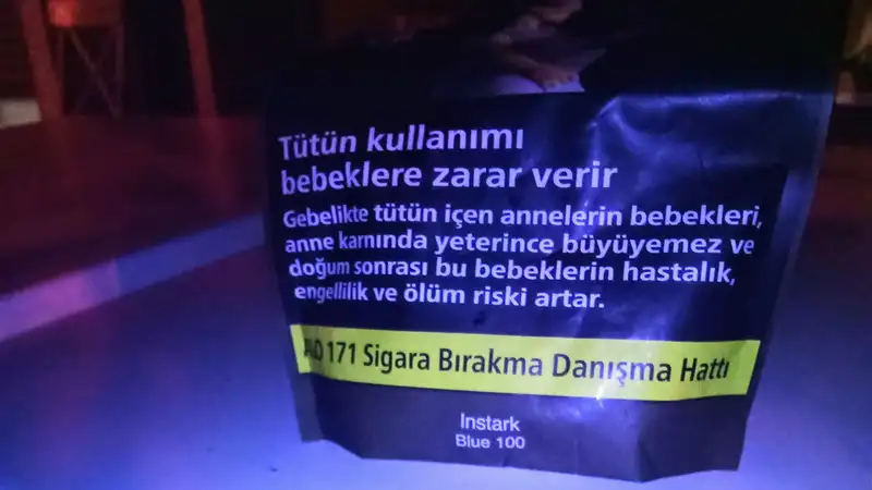 Instark Blue sarma tütün paketi