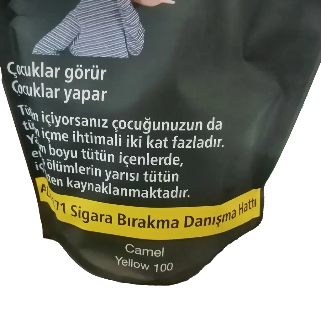Camel Yellow sarma tütün incelemesi 10 Camel Yellow sarma tütün