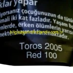 Toros 2005 RED sarma tütün kapak görseli